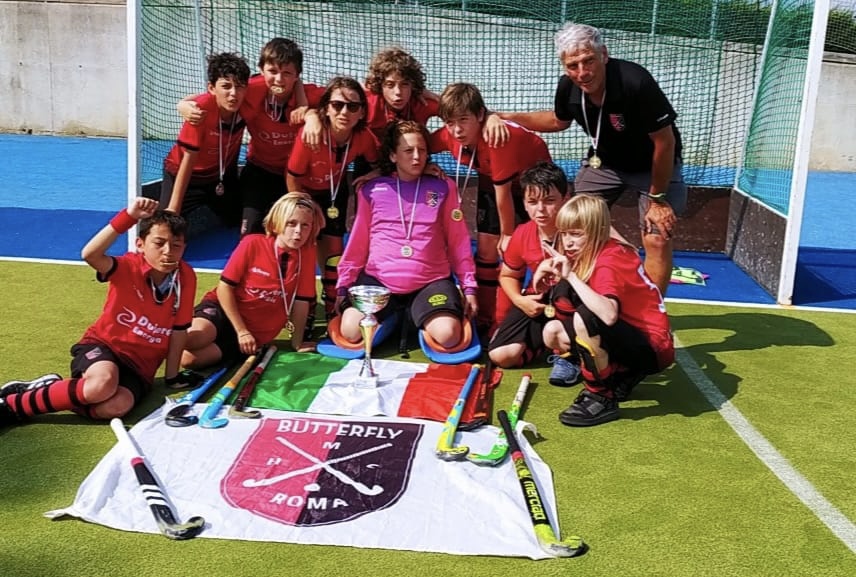 #U12M/BUTTERFLY ROMA HCC È CAMPIONE D’ITALIA 2022/23