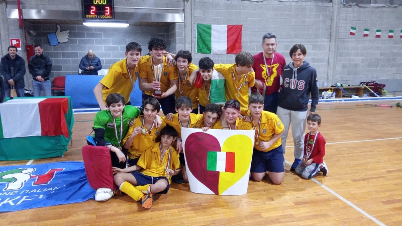 #U16M/CUS PADOVA È CAMPIONE D’ITALIA UNDER U16M INDOOR 2023/24
