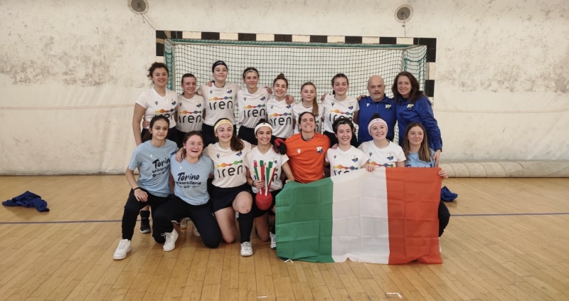 #U21F/CUS TORINO È CAMPIONE D’ITALIA UNDER U21F INDOOR 2023/24