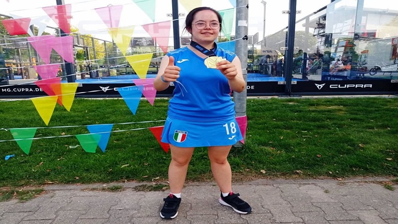 #PARAHOCKEY/L’AZZURRA MARIA CAMILLA NIOLA PREMIATA DAL COMUNE DI PESCARA