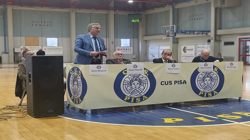 PRESENTATO IL LIBRO DI RICCARDO VANNI SULL’HOCKEY AL CUS PISA