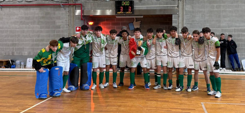 #RAGAZZI/HOCKEY POTENZA PICENA È CAMPIONE D’ITALIA INDOOR 2025/26