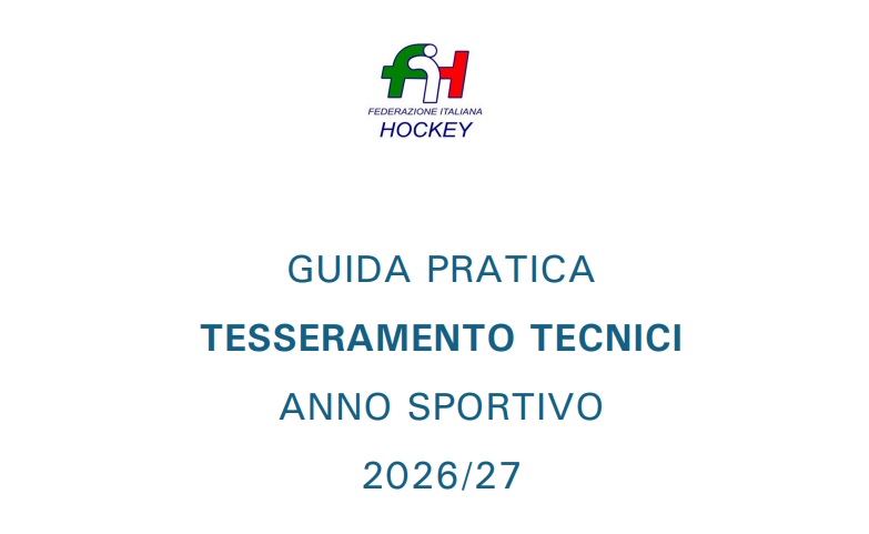 SONO ONLINE LE GUIDE PRATICHE PER IL TESSERAMENTO DI TECNICI E OFFICIALS