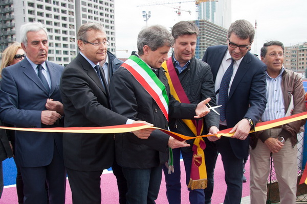 Via Avignone - Inaugurazione