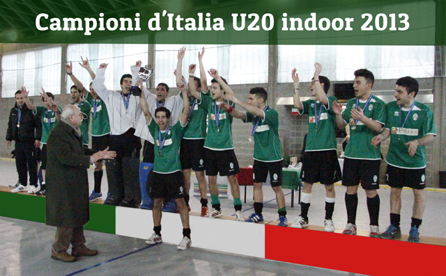 Indoor U20M: PiùUnica Paolo Bonomi campione d’Italia
