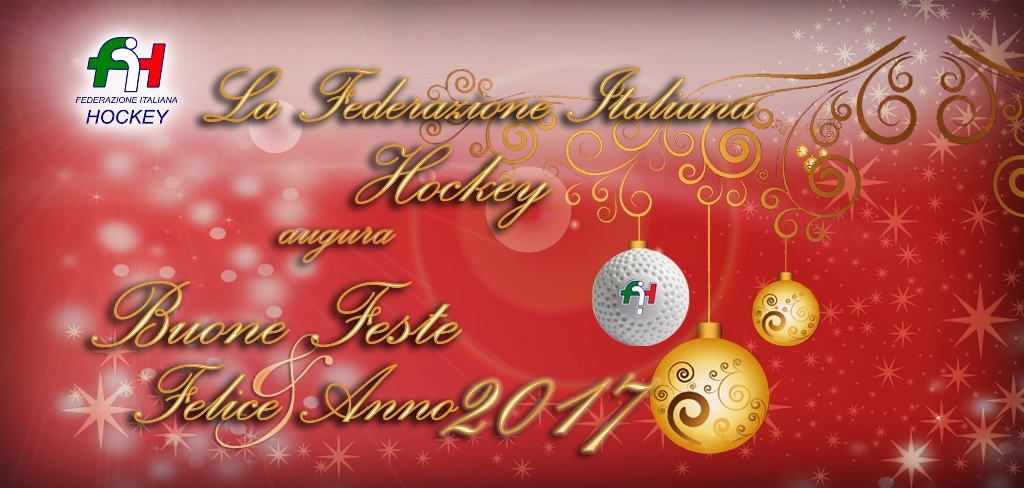 Buone Feste e Felice Anno Nuovo dalla Federazione Italiana Hockey