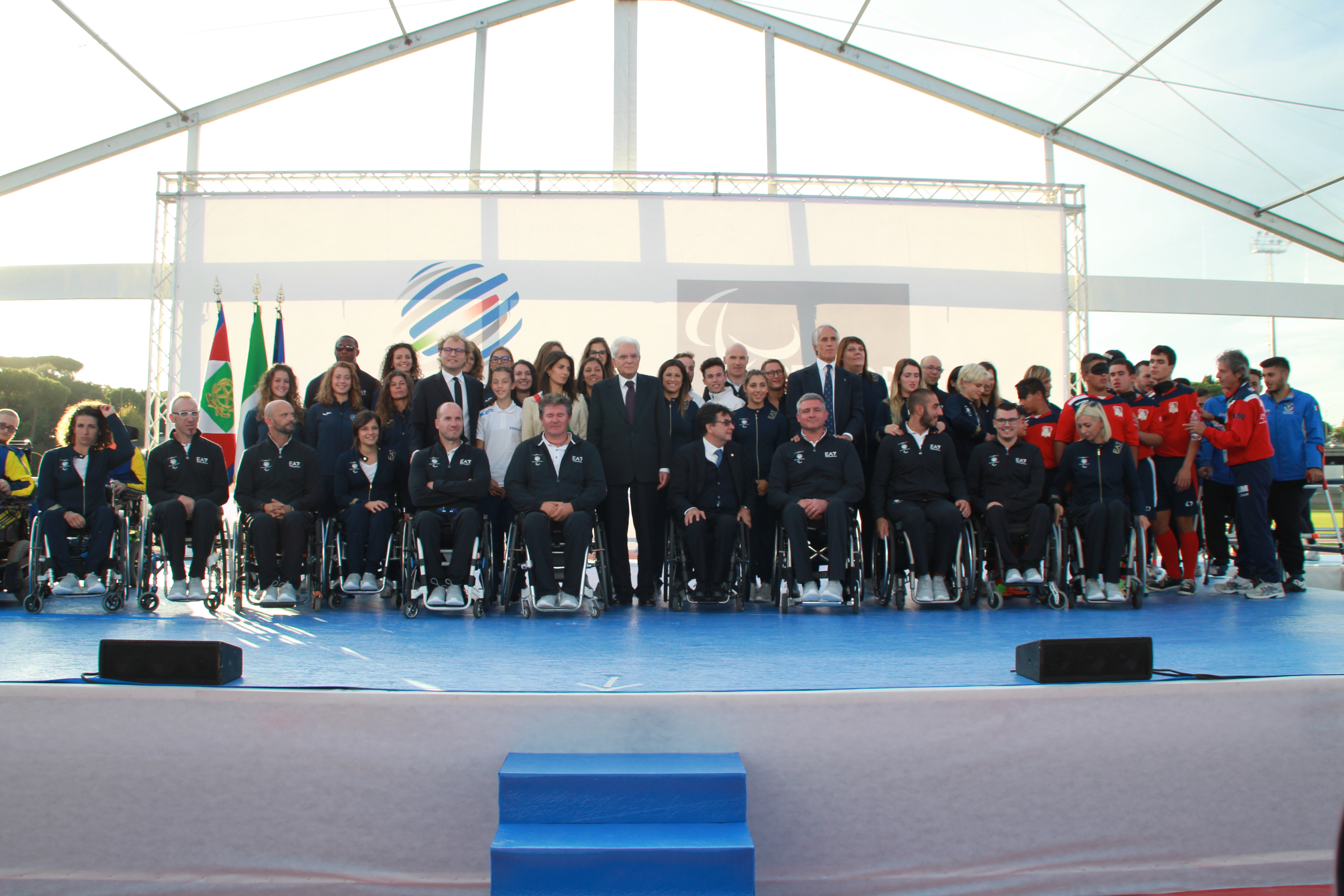 Inaugurato il Centro di Preparazione Paralimpica. Hockey presente