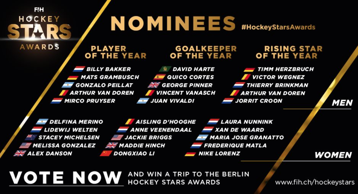 Internazionale/Vota per gli Hockey Stars Awards: Hai tempo fino al 14 gennaio 2018