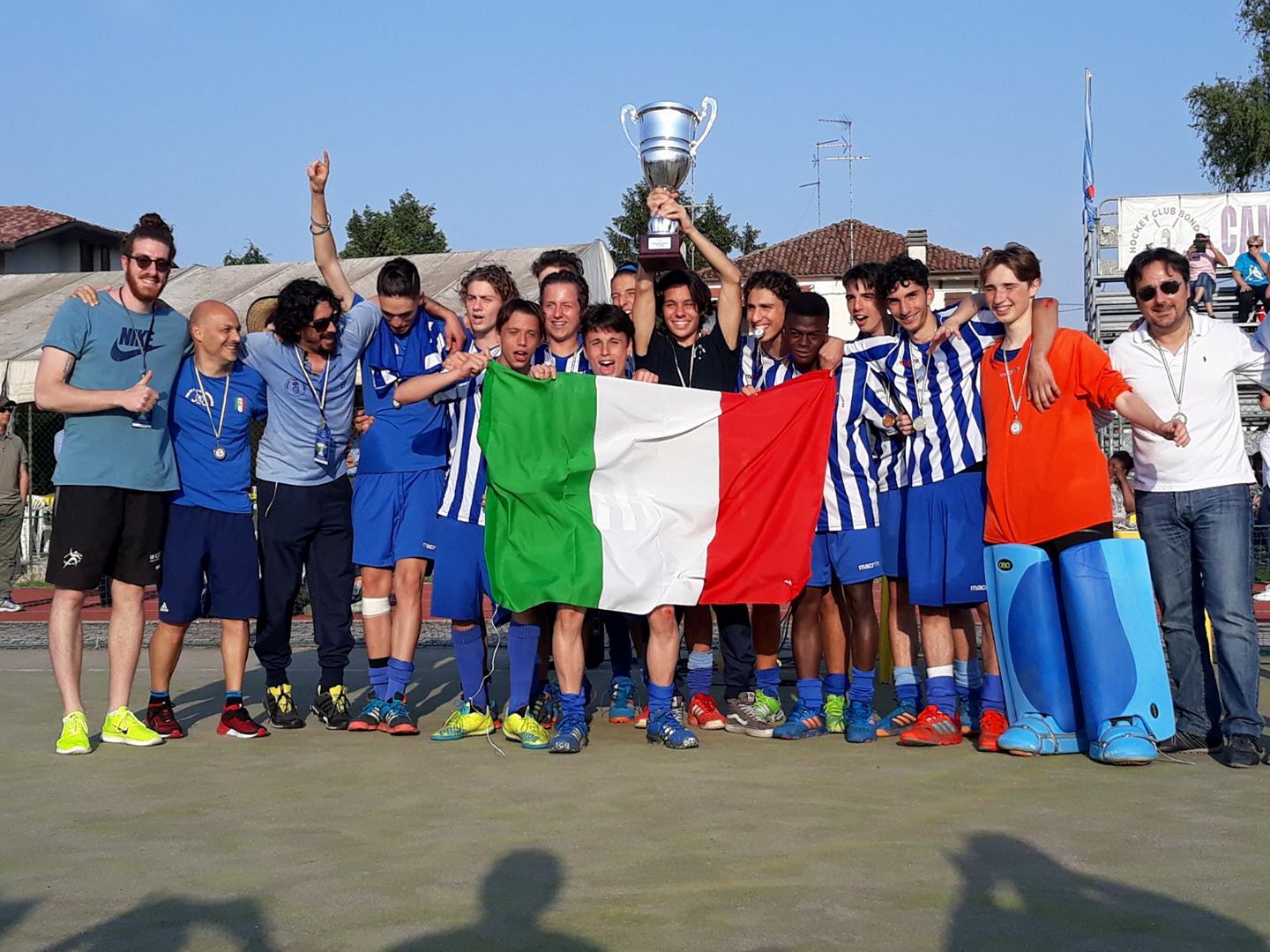 U18M/HOCKEY BONDENO È CAMPIONE D’ITALIA 2017/18