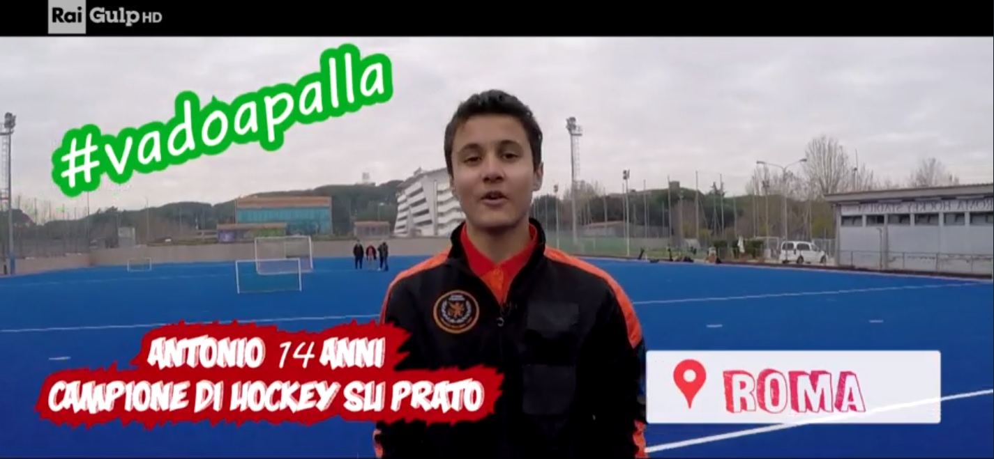 Rai Gulp/Antonio e l’amore per l’Hockey  su Prato: rivedi la puntata di Sport Stories
