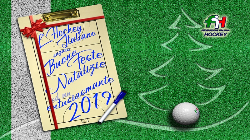 Auguri di buon Natale e felice anno nuovo dalla Federazione Italiana Hockey