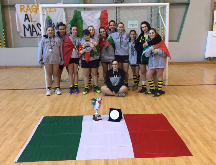U16F/L’HC Riva è campione d’Italia Indoor 2017/18