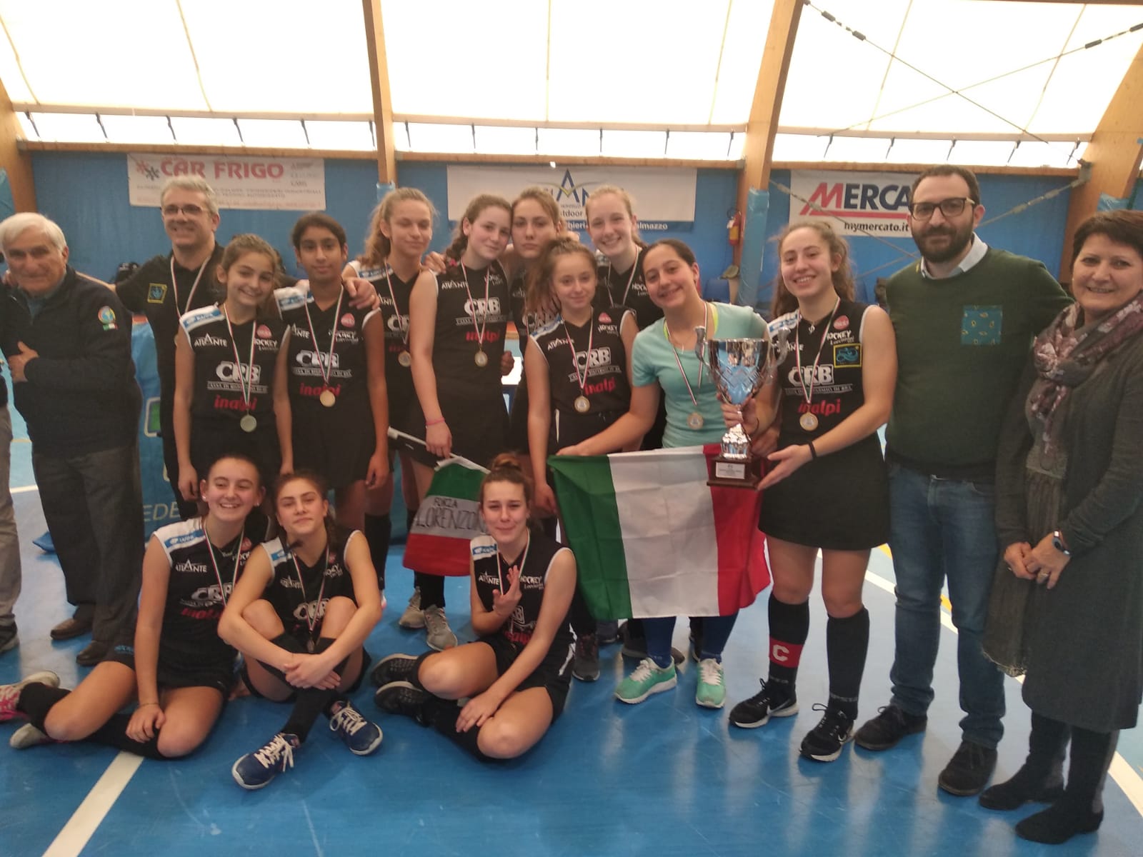 U16F/HF LORENZONI È CAMPIONE D’ITALIA INDOOR 2018/19