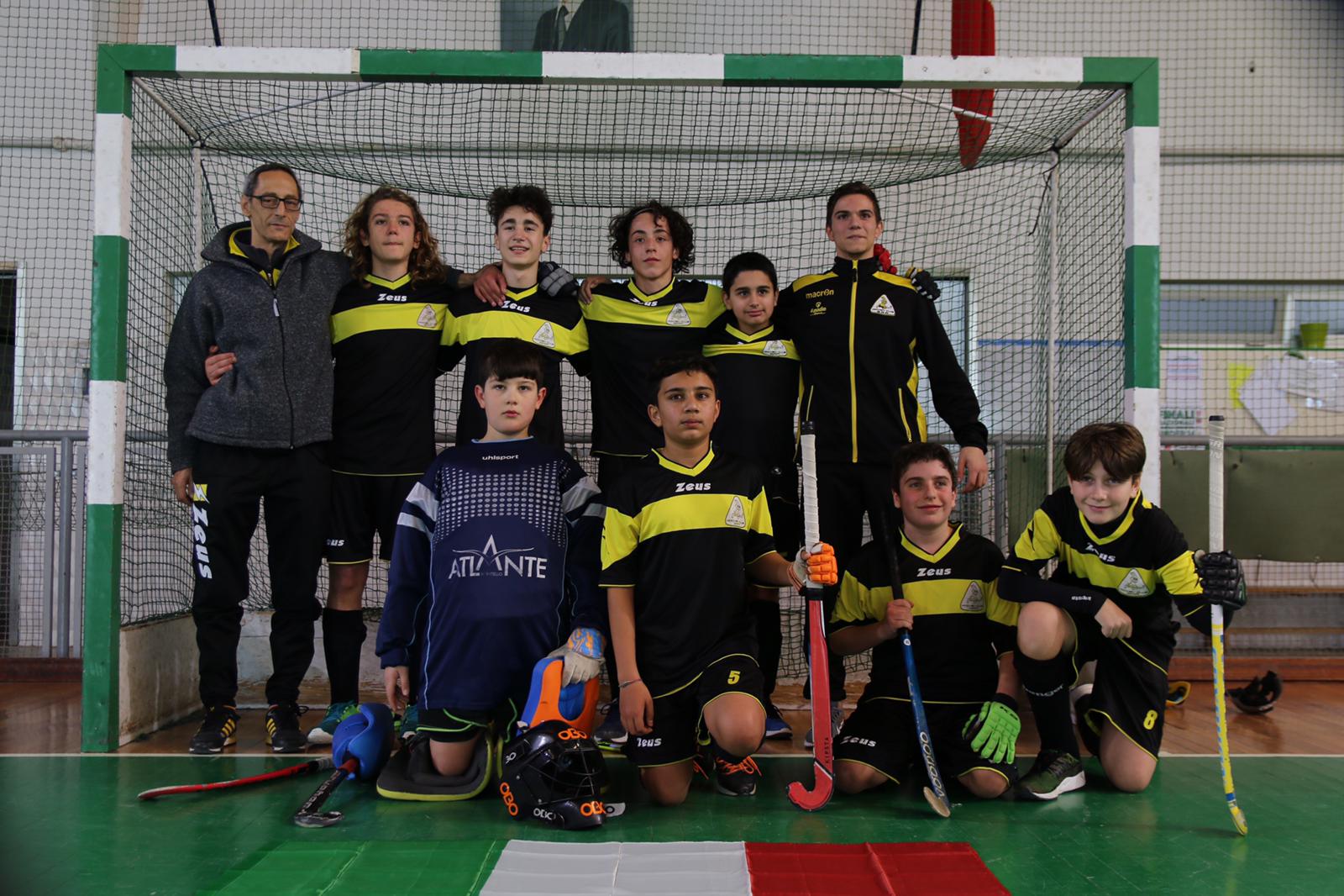 U14M/HC BRA 2017 E’ CAMPIONE D’ITALIA INDOOR 2018/19