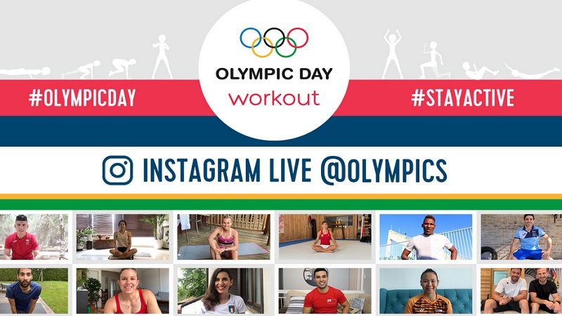 Il 23 giugno l'Olympic Day: #StayActive, #StayHealthy, #StayStrong!