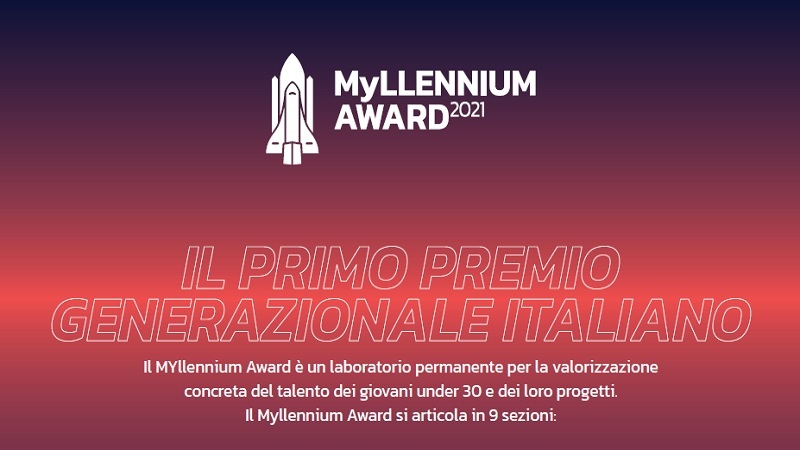 MYLLENNIUM AWARDS 2021, IL PREMIO PER I MIGLIORI UNDER 30 D'ITALIA!