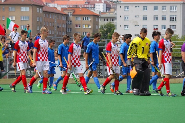 U16M/EUROHOCKEY5S: ITALIA-CROAZIA 5-6. DOMANI “DUE FINALI” PER GLI AZZURRINI