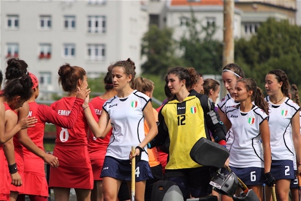 U16F/EUROHOCKEY5S: ITALIA-TURCHIA 7-0; LE AZZURRINE VOLANO