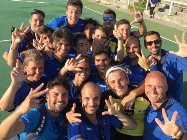 U16M/EUROHOCKEY5S: ITALIA-CROAZIA 7-4. AZZURRINI AL TERZO POSTO E QUALIFICATI ALLA POOL A