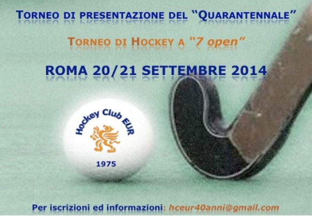 Torneo di presentazione del Quarantennale dell’HC EUR