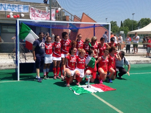U16 femminile/L'USD Moncalvese è campione d'Italia 2014/15