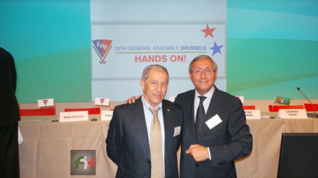 EHF: Gianni Rossi entra nell'Executive Board. E' il primo degli eletti