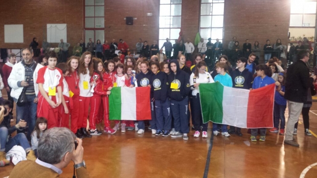 Hockey Indoor U14/Bondeno e CUS Pisa sono campioni d'Italia