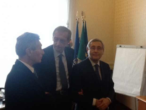 Incontro con il sindaco di Torino, Piero Fassino