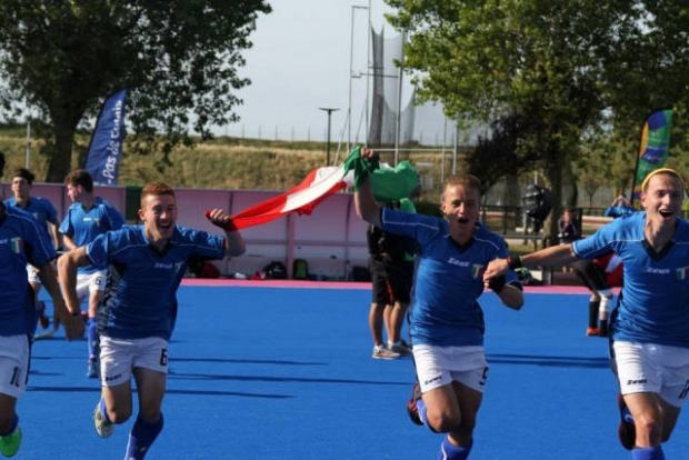 U18M/Italia-Repubblica Ceca: 7-0. La giovane (ma grande) Italia vince l'Europeo B di Calais