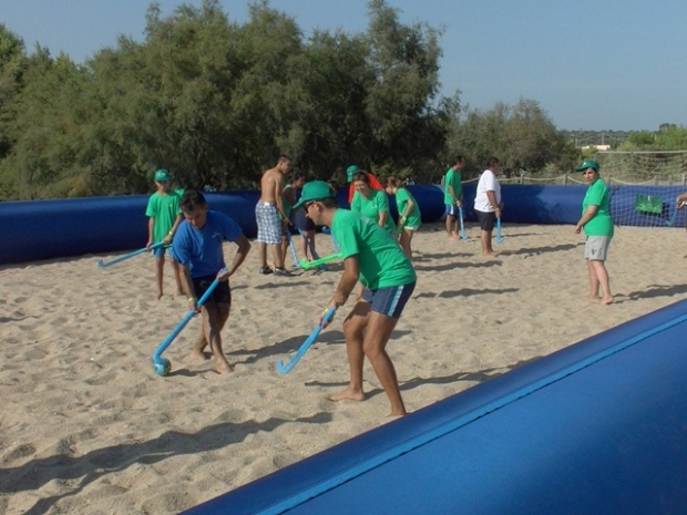 Hockey al Campus Integrato del Comitato Paralimpico della Sardegna
