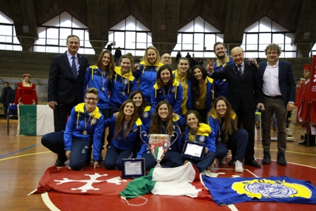 Hockey Indoor League Femminile: Il CUS Pisa è campione d'Italia 2015/16