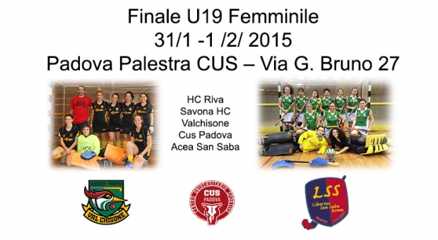 Indoor U19F/Padova, cinque squadre (a girone unico) per uno scudetto